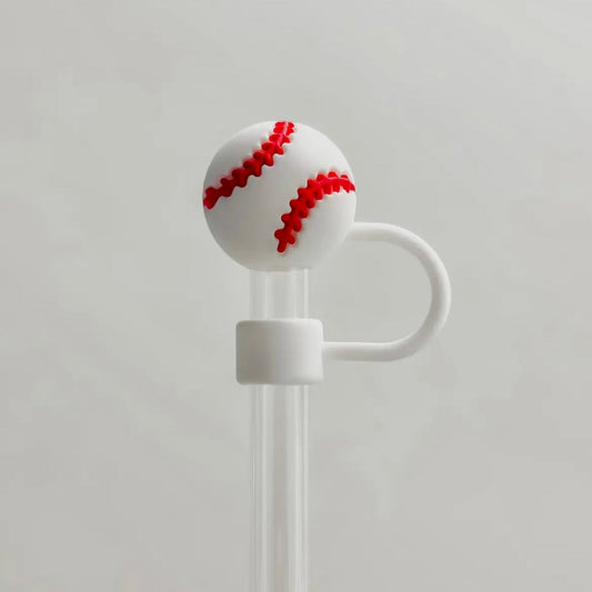 Sports Silicone Straw Toppers